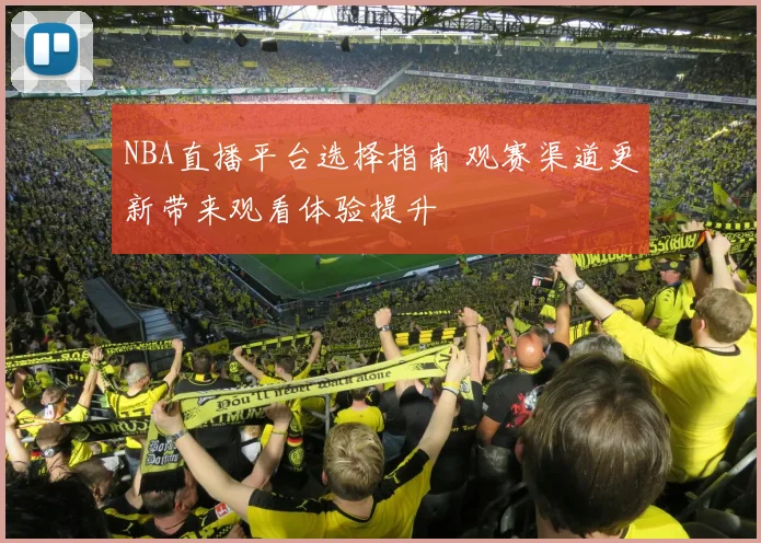 NBA直播平台选择指南 观赛渠道更新带来观看体验提升